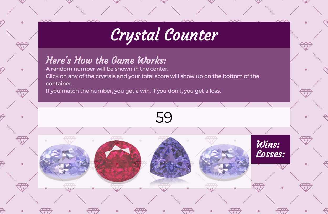 Crystal Counter